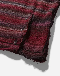 Kiko Kostadinov Knitwear^Men's Scarpitta Knit Dark Red Mix / Black