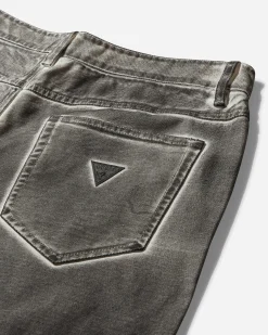 Guess USA Pants^Men's Screenprinted Cargo Pants Jet Black