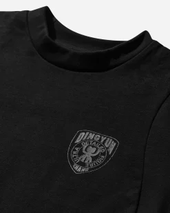 Dingyun Zhang T-Shirts^Men's Security Slim Fit T-Shirt Black