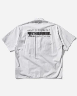Neighborhood Shirts^Men's Sex Pistols Print Shirt White