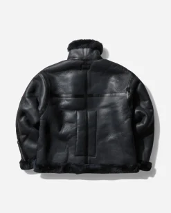 Cav Empt Coats And Jackets|Coats And Jackets^Men's Sheepskin Bomber Jacket Navy