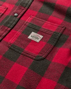 Stüssy Shirts^Men's Sherpa Lined Buffalo Plaid Shirt Red