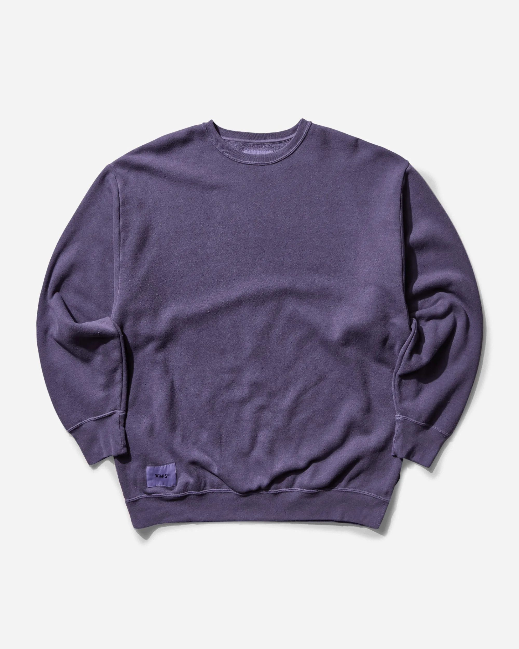 WTAPS Sweatshirts^Men's Sign 01 Crewneck Sweatshirt Purple