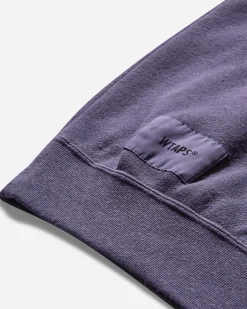 WTAPS Sweatshirts^Men's Sign 01 Crewneck Sweatshirt Purple