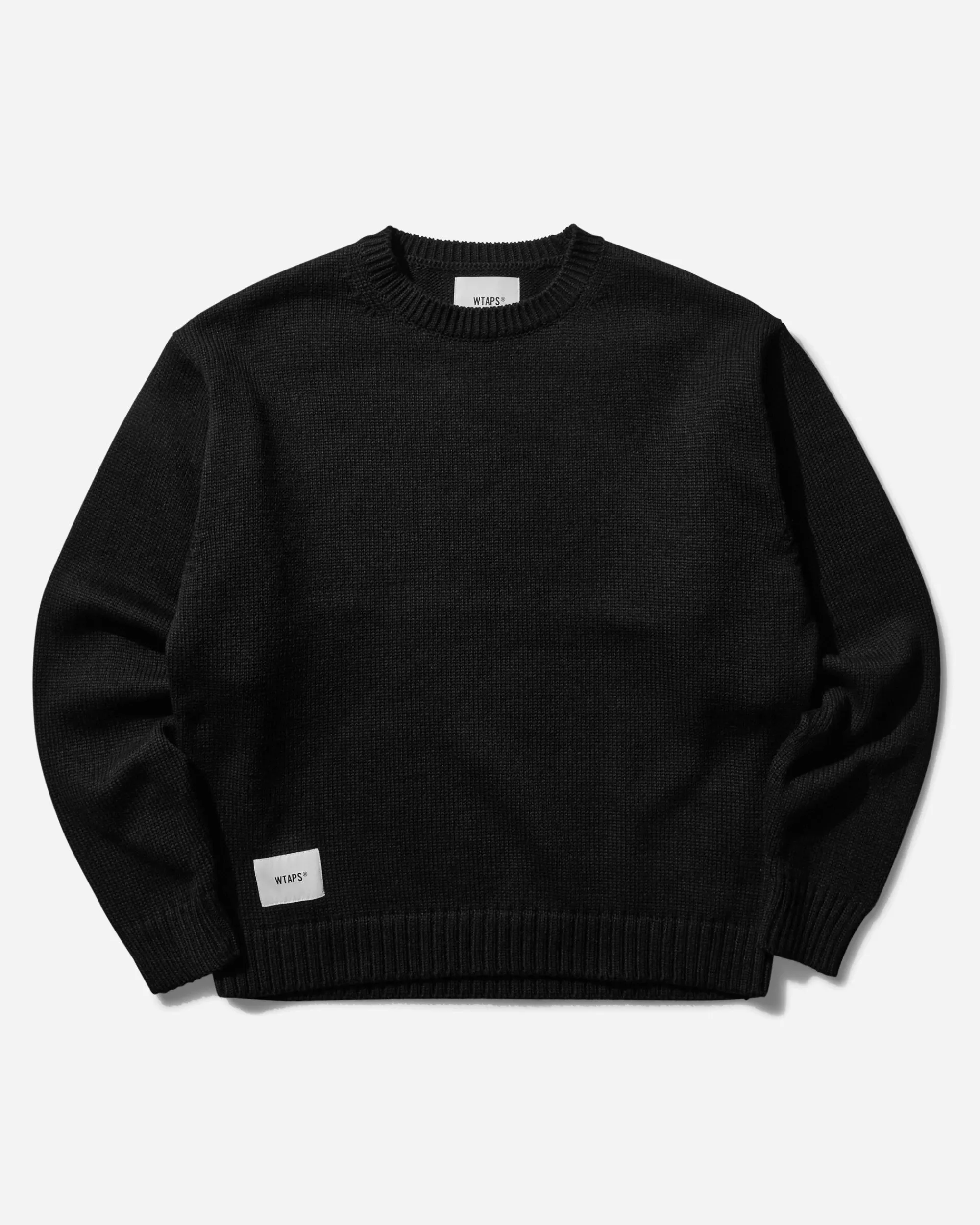 WTAPS Knitwear^Men's Sign Sweater Black