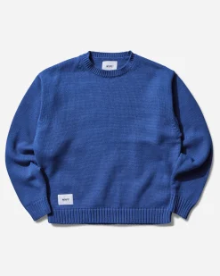 WTAPS Knitwear^Men's Sign Sweater Blue