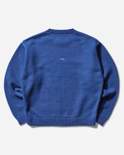 WTAPS Knitwear^Men's Sign Sweater Blue