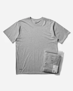 WTAPS T-Shirts^Men's Skivvies 3-Pack T-Shirt Grey