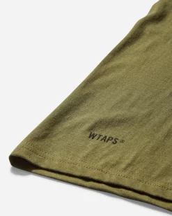 WTAPS T-Shirts^Men's Skivvies 3-Pack T-Shirt Olive Drab