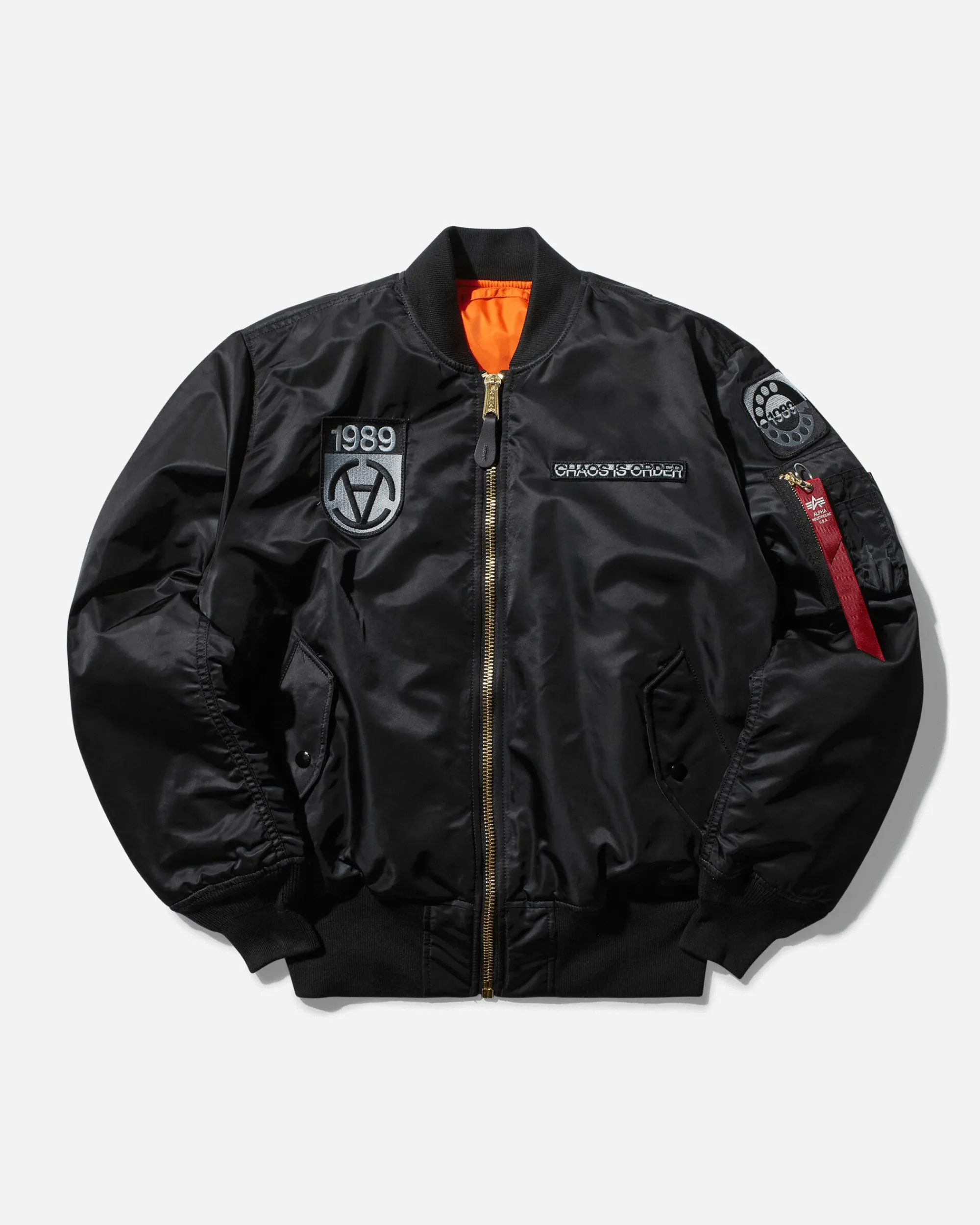 Alpha Industries Coats And Jackets|Coats And Jackets^Men's Slam Jam MA-1 Bomber Jacket Black