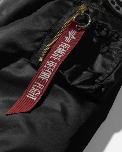 Alpha Industries Coats And Jackets|Coats And Jackets^Men's Slam Jam MA-1 Bomber Jacket Black