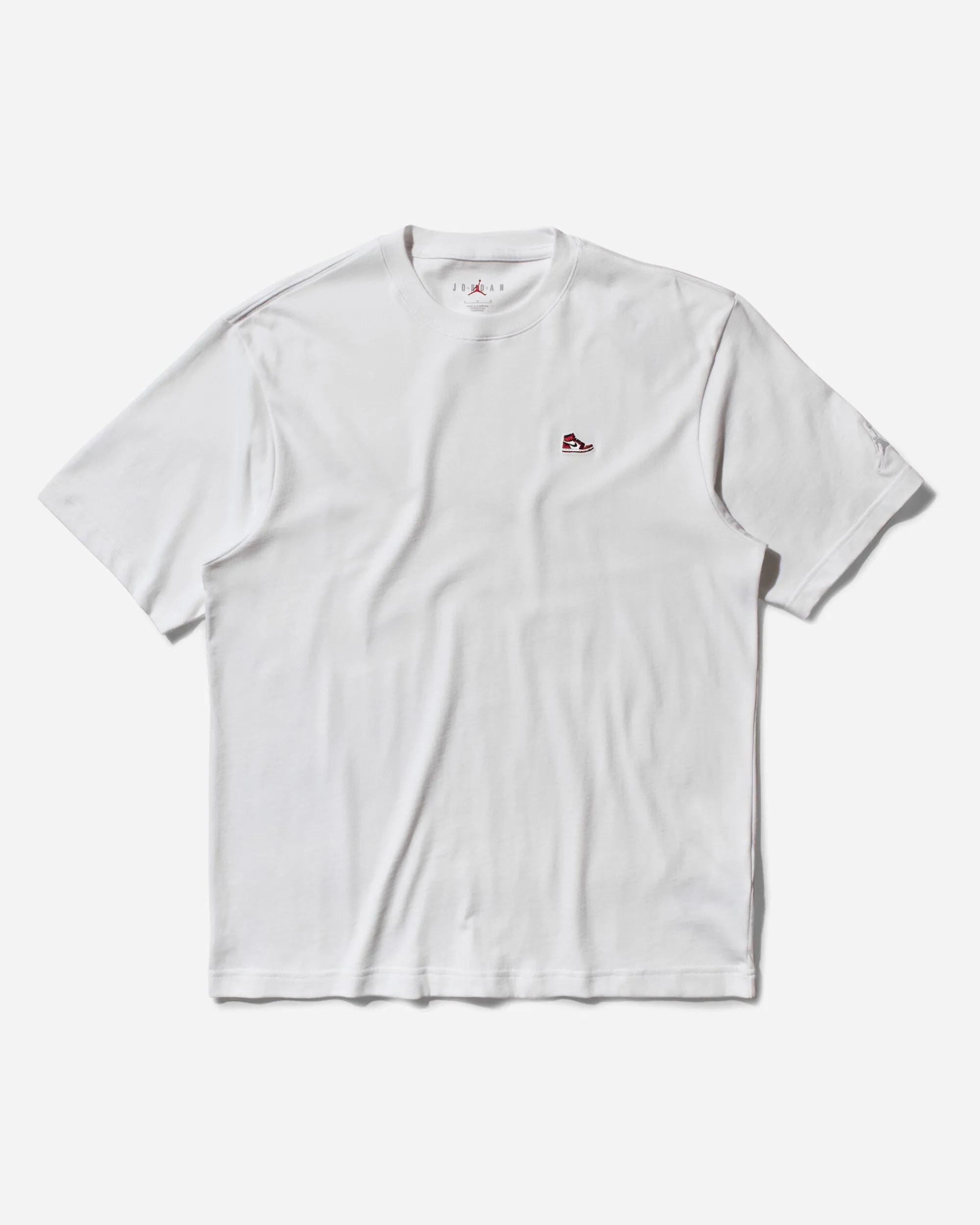 Nike Jordan T-Shirts^Men's Sneaker Patch T-Shirt White