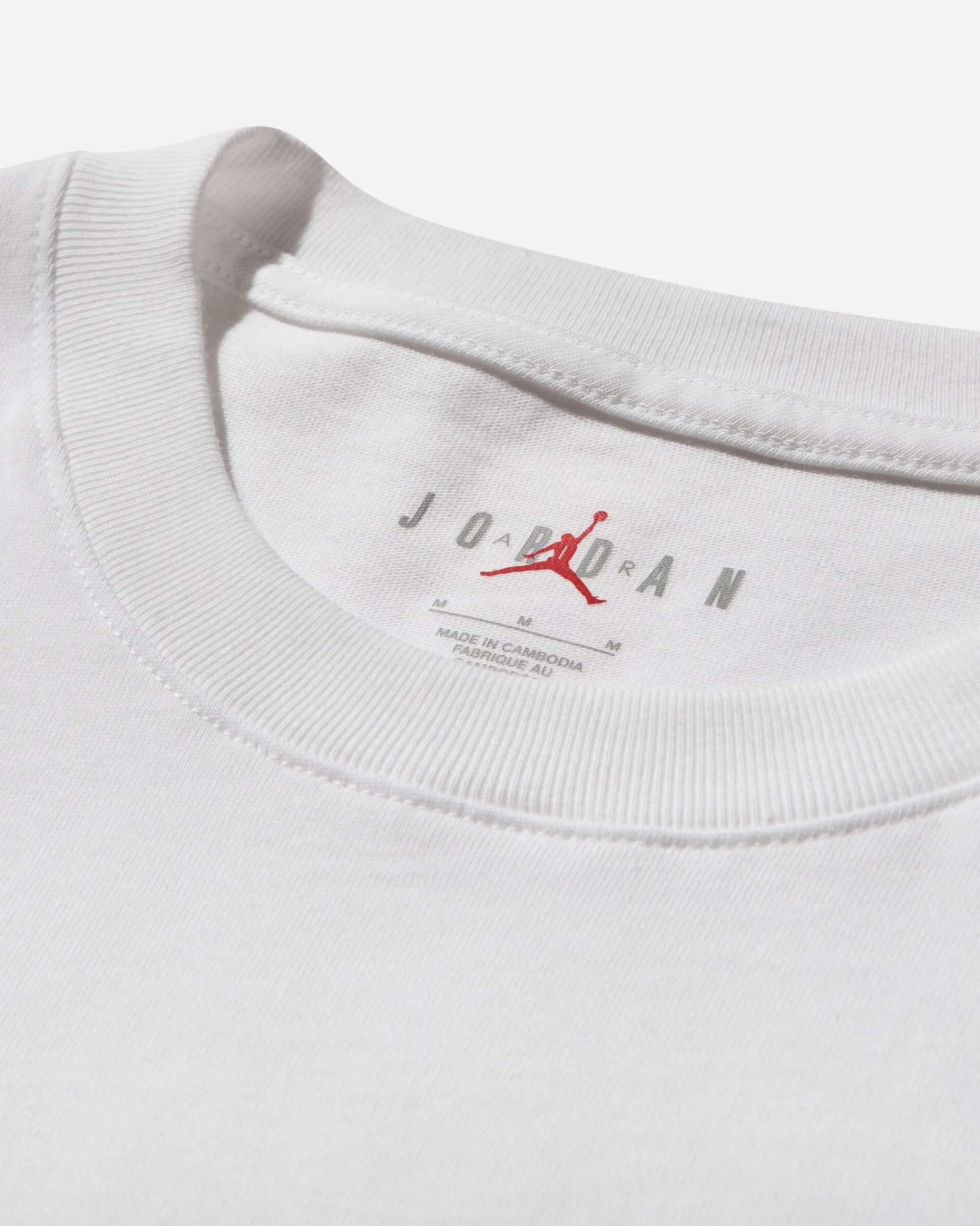 Nike Jordan T-Shirts^Men's Sneaker Patch T-Shirt White