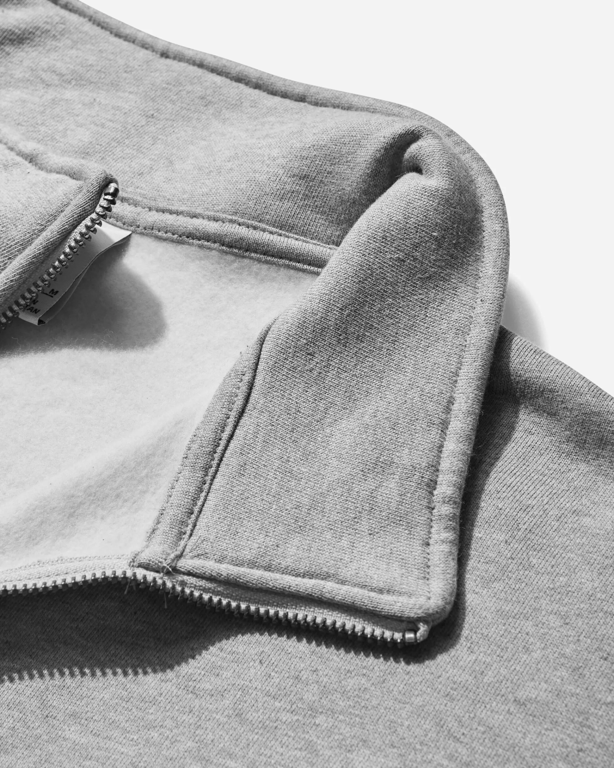 Nike Sweatshirts^Men's Solo Swoosh 1/4 Zip Sweatshirt Dark Grey Heather