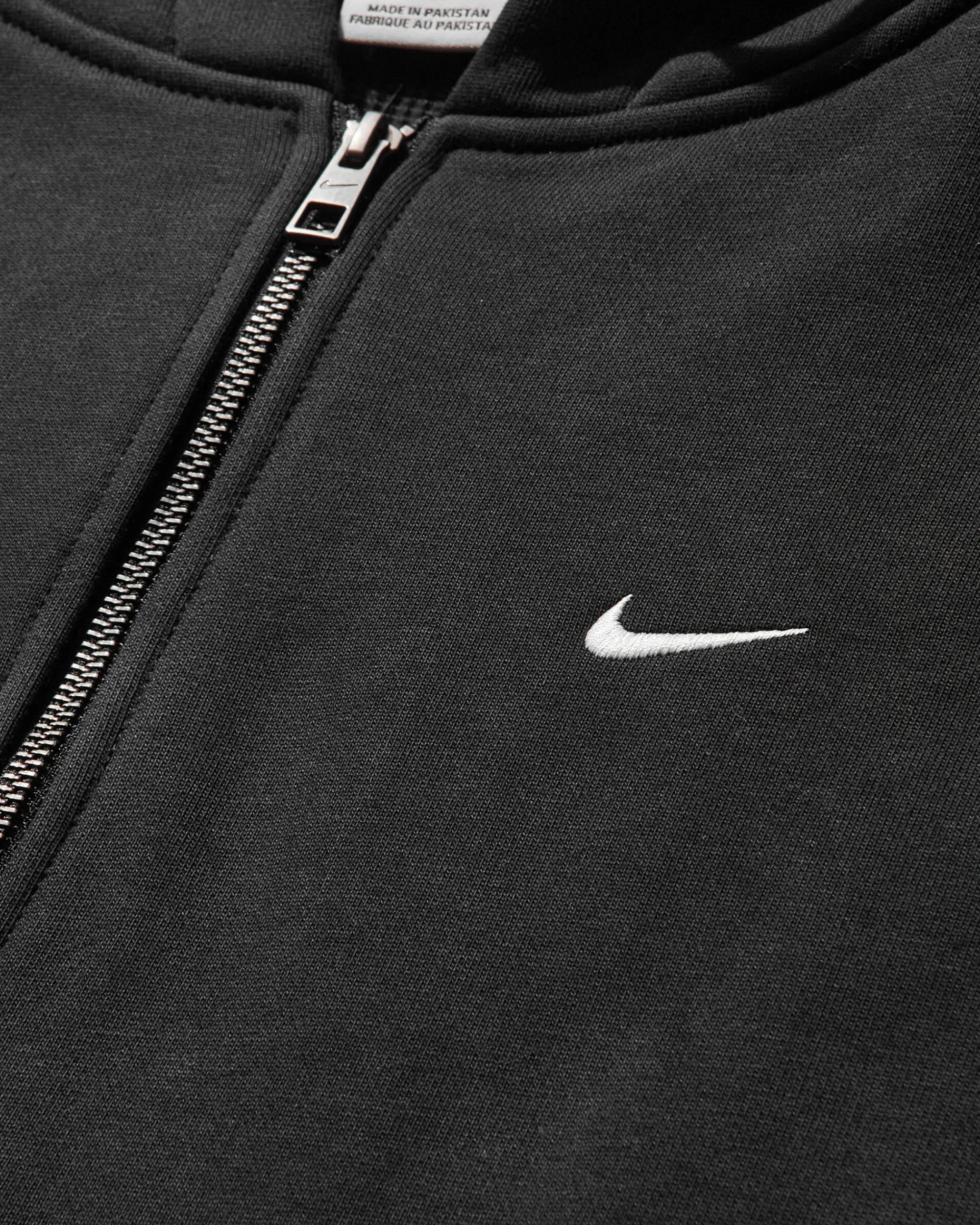 Nike Sweatshirts^Men's Solo Swoosh Thermal Zip Hoodie Black