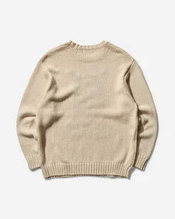 Hysteric Glamour Knitwear^Men's Speak No Evil Sweater Dirty White