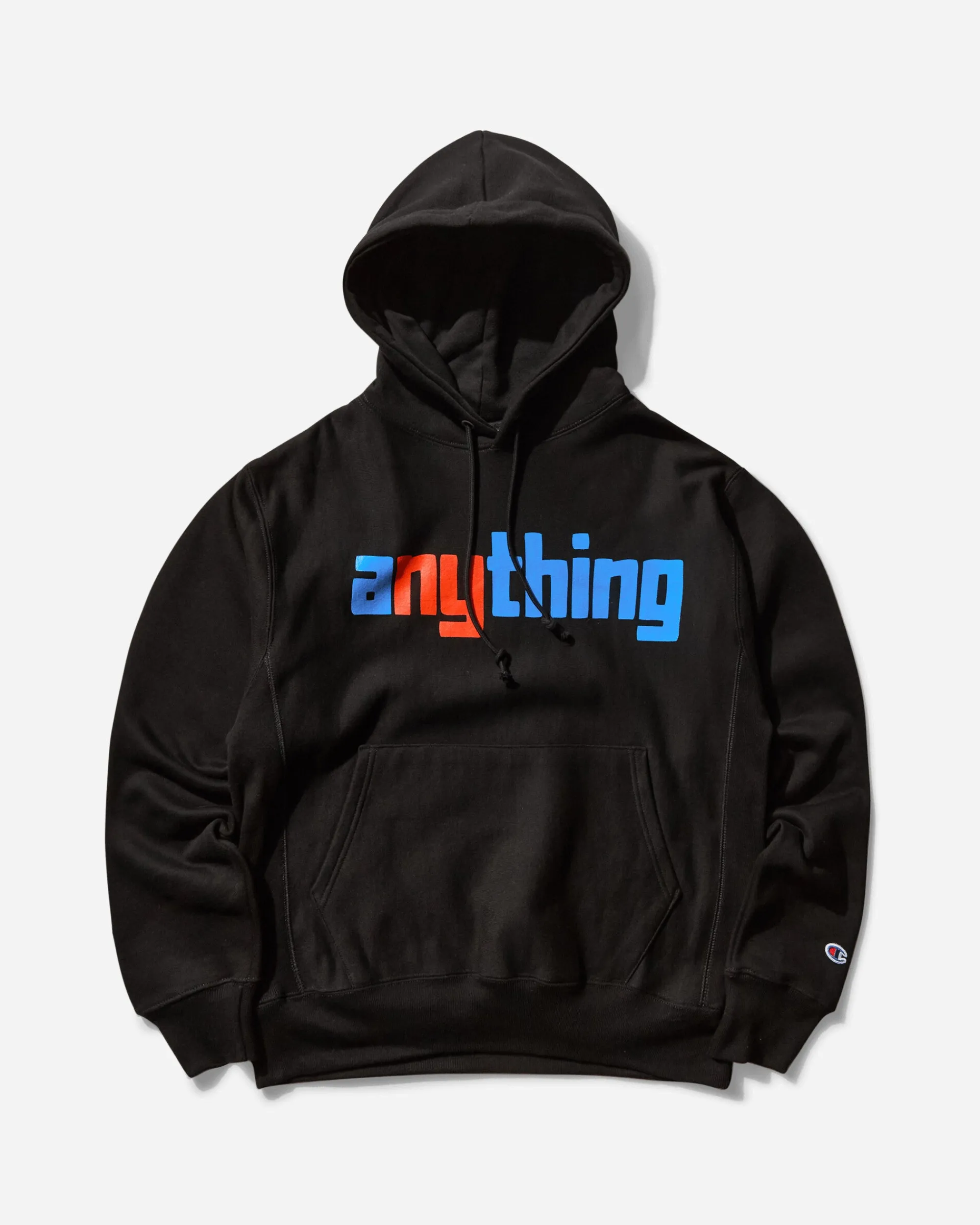 aNYthing Sweatshirts^Men's Speedball Logo Hoodie Black