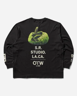 Vans T-Shirts^Men's S.R. STUDIO LA.CA. Long Sleeve T-Shirt Black