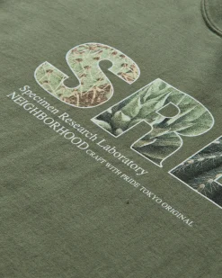 Neighborhood T-Shirts^Men's SRL LS-2 Longsleeve T-Shirt Olive Drab