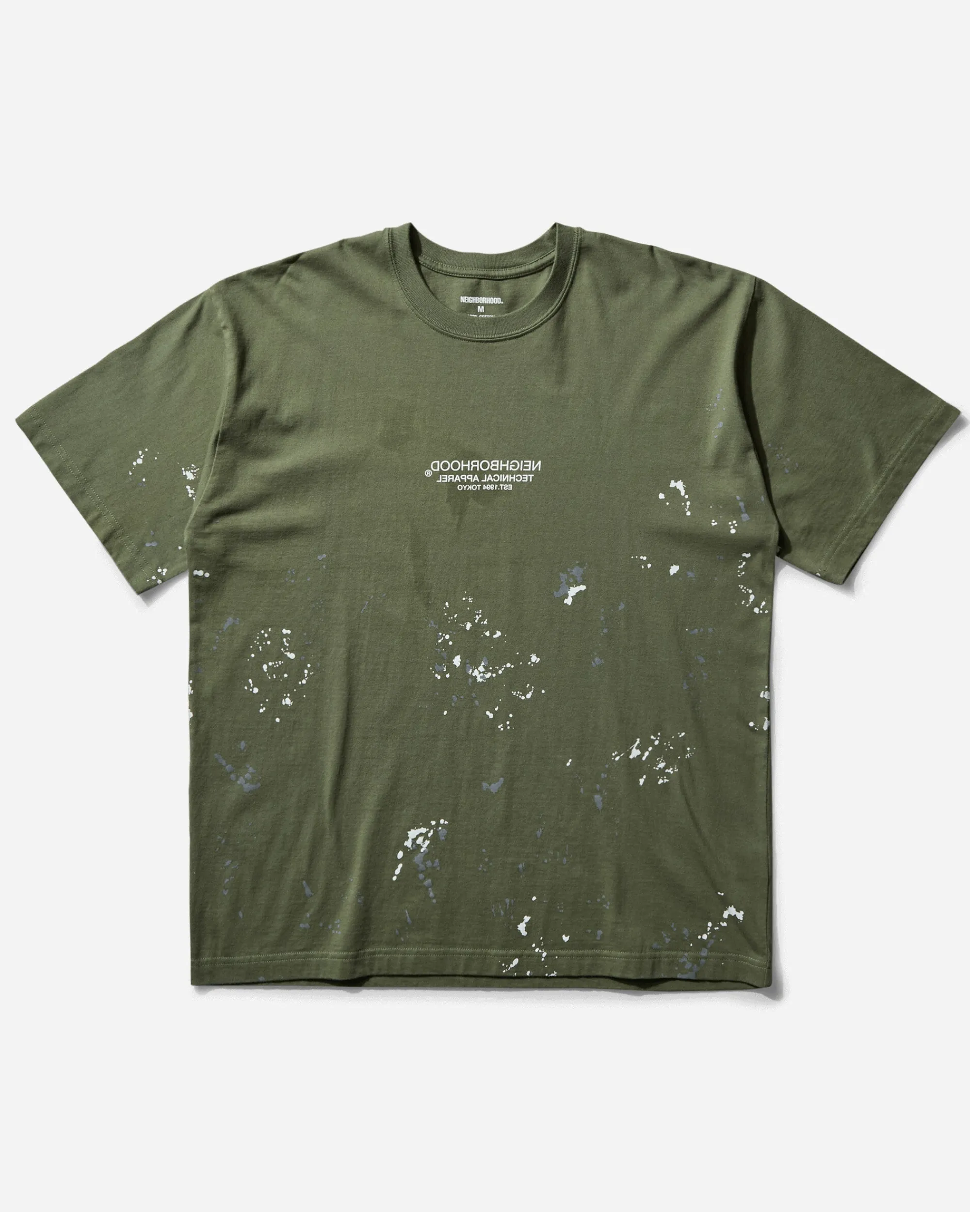 Neighborhood T-Shirts^Men's SS-14 T-Shirt Olive Drab