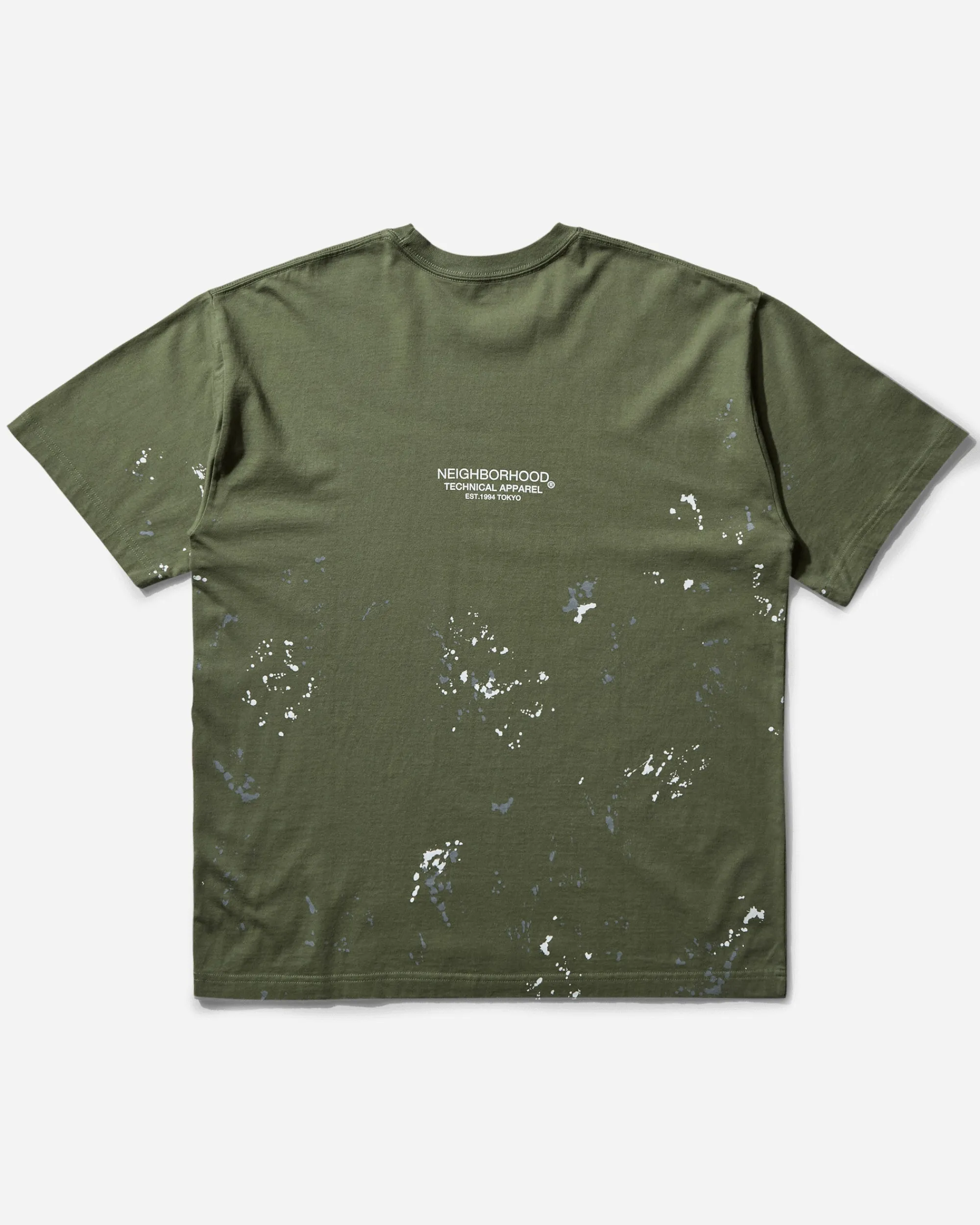 Neighborhood T-Shirts^Men's SS-14 T-Shirt Olive Drab