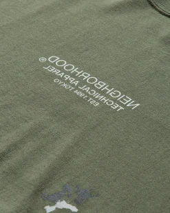 Neighborhood T-Shirts^Men's SS-14 T-Shirt Olive Drab
