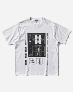 Cav Empt T-Shirts^Men's Stair C T-Shirt White