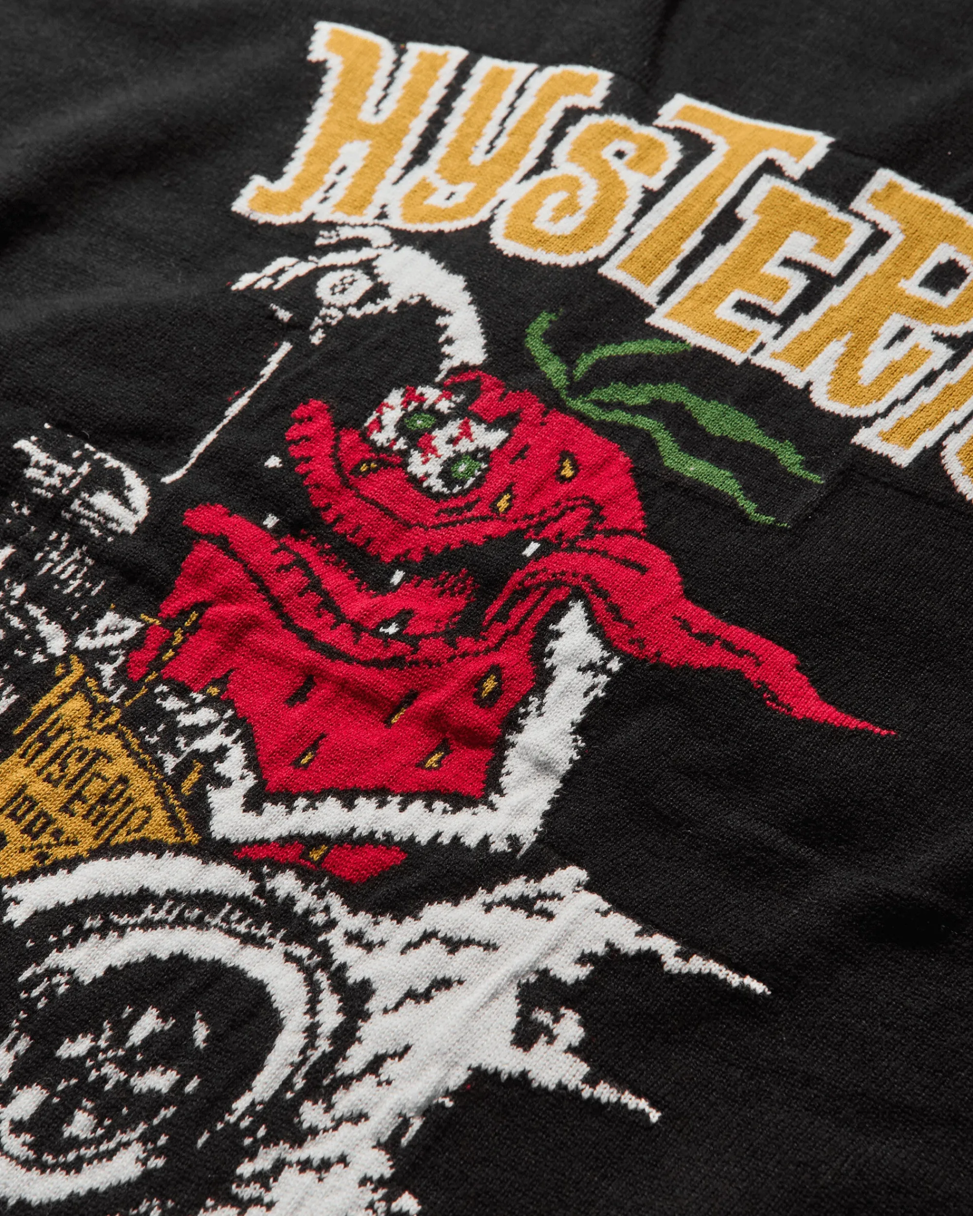 Hysteric Glamour Knitwear^Men's STBM Racing Cardigan Black