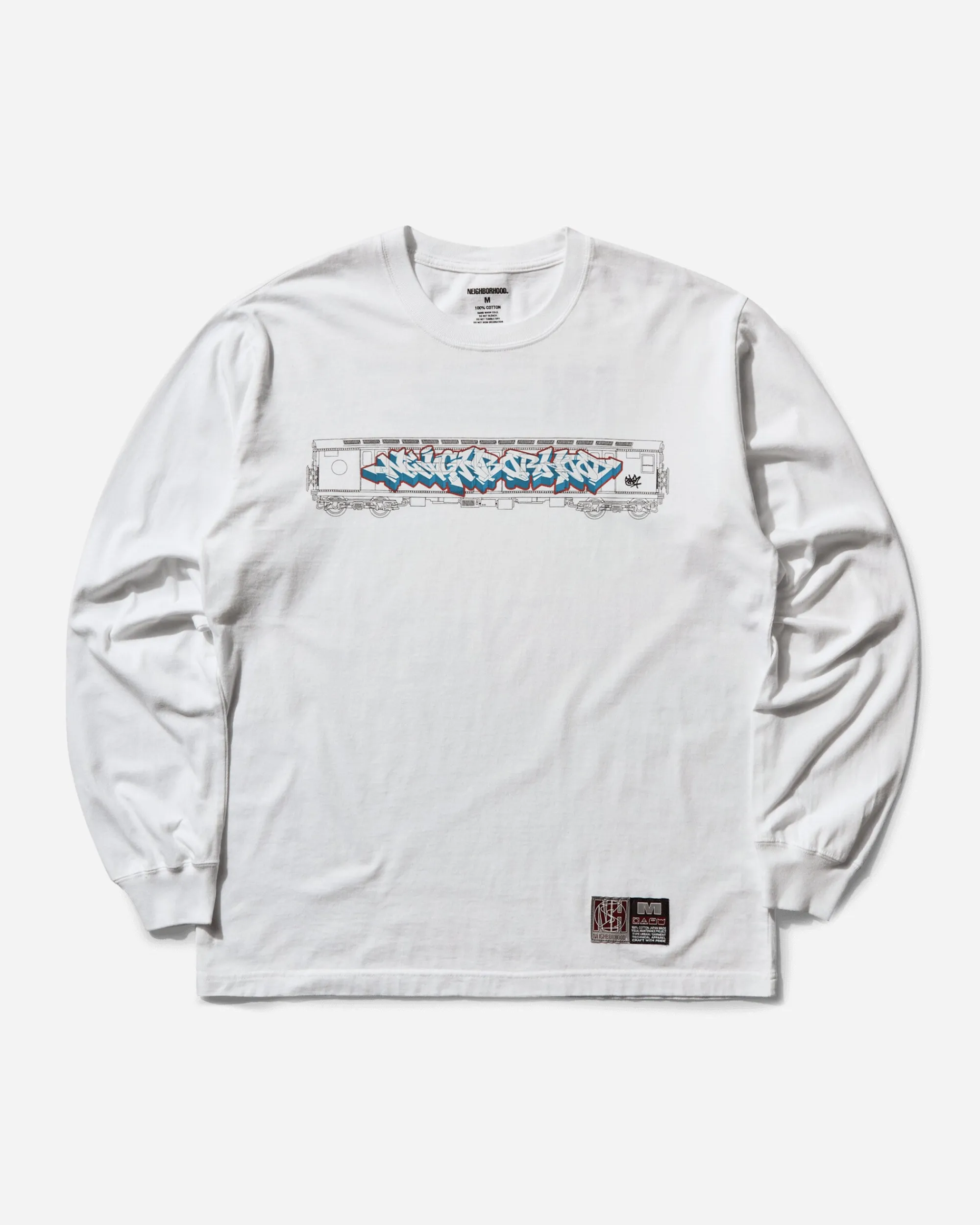 Neighborhood T-Shirts^Men's Subware LS-2 Longsleeve T-Shirt White
