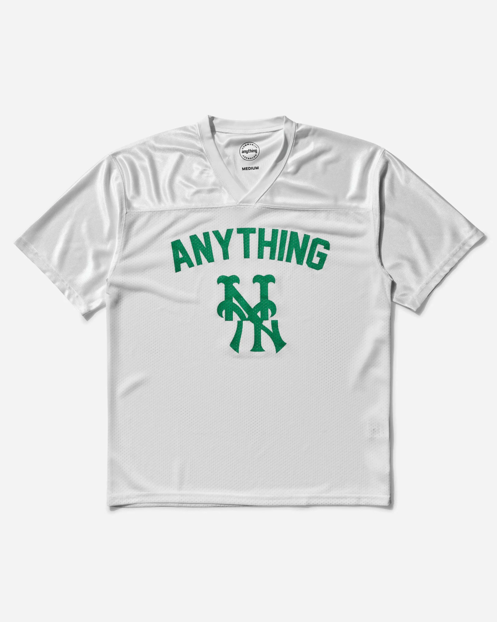 aNYthing T-Shirts^Men's Subway Series Football Jersey White