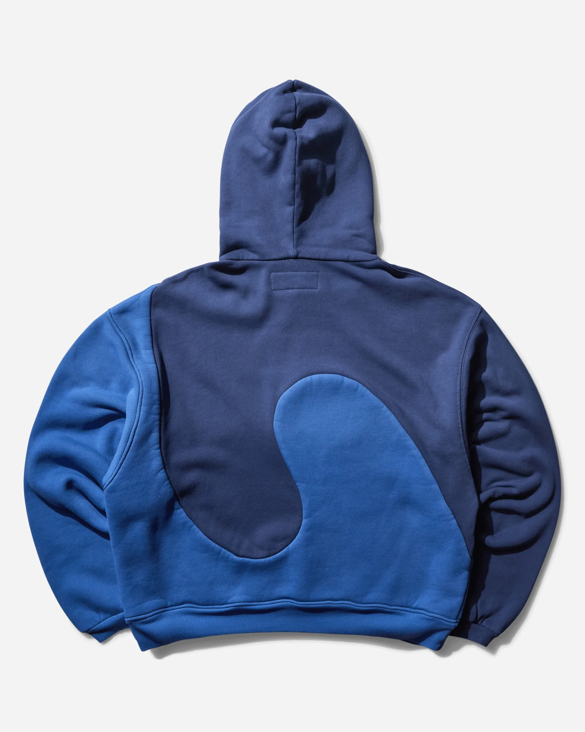 ERL Sweatshirts^Men's Swirl Fleece Hooded Sweatshirt Blue