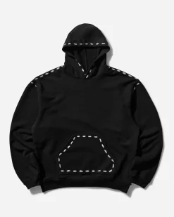 KAPITAL Sweatshirts^Men's SWT Knit Marionette Hoodie Black