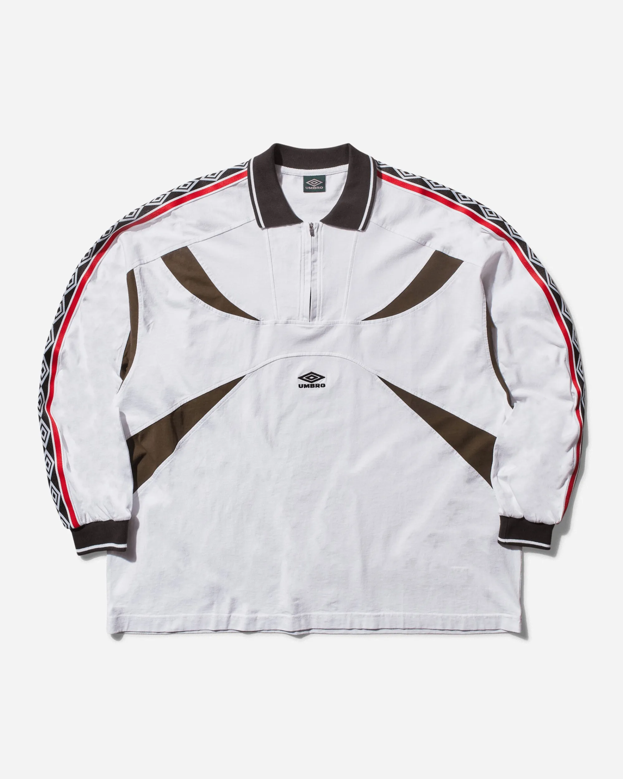 Umbro T-Shirts^Men's Taped Polo White