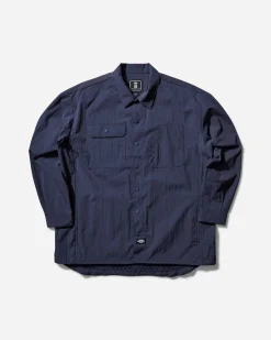 Dickies Shirts^Men's TDC Oversized Fit Pieced Workshirt Navy
