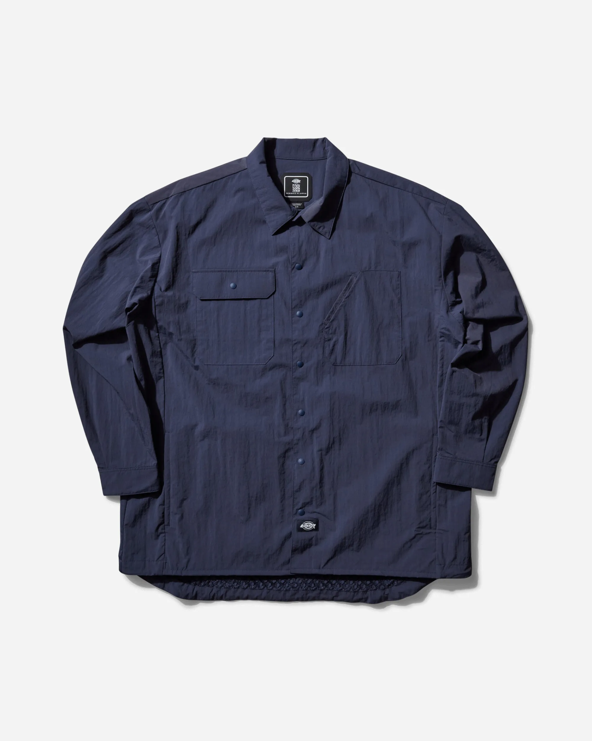 Dickies Shirts^Men's TDC Oversized Fit Pieced Workshirt Navy