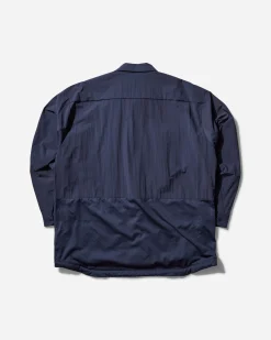 Dickies Shirts^Men's TDC Oversized Fit Pieced Workshirt Navy