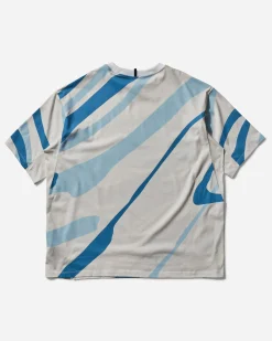 Oakley T-Shirts^Men's Team USA Surfing Graphic T-Shirt Olympics Waves Blue