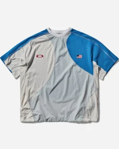 Oakley T-Shirts^Men's Team USA Surfing Hybrid T-Shirt Gray Dust