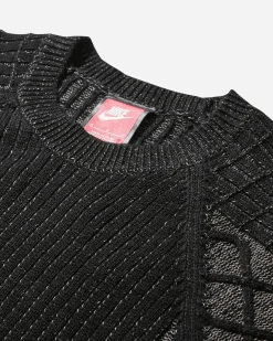 Nike Knitwear^Men's Tech Sweater Black / Reflective Silver