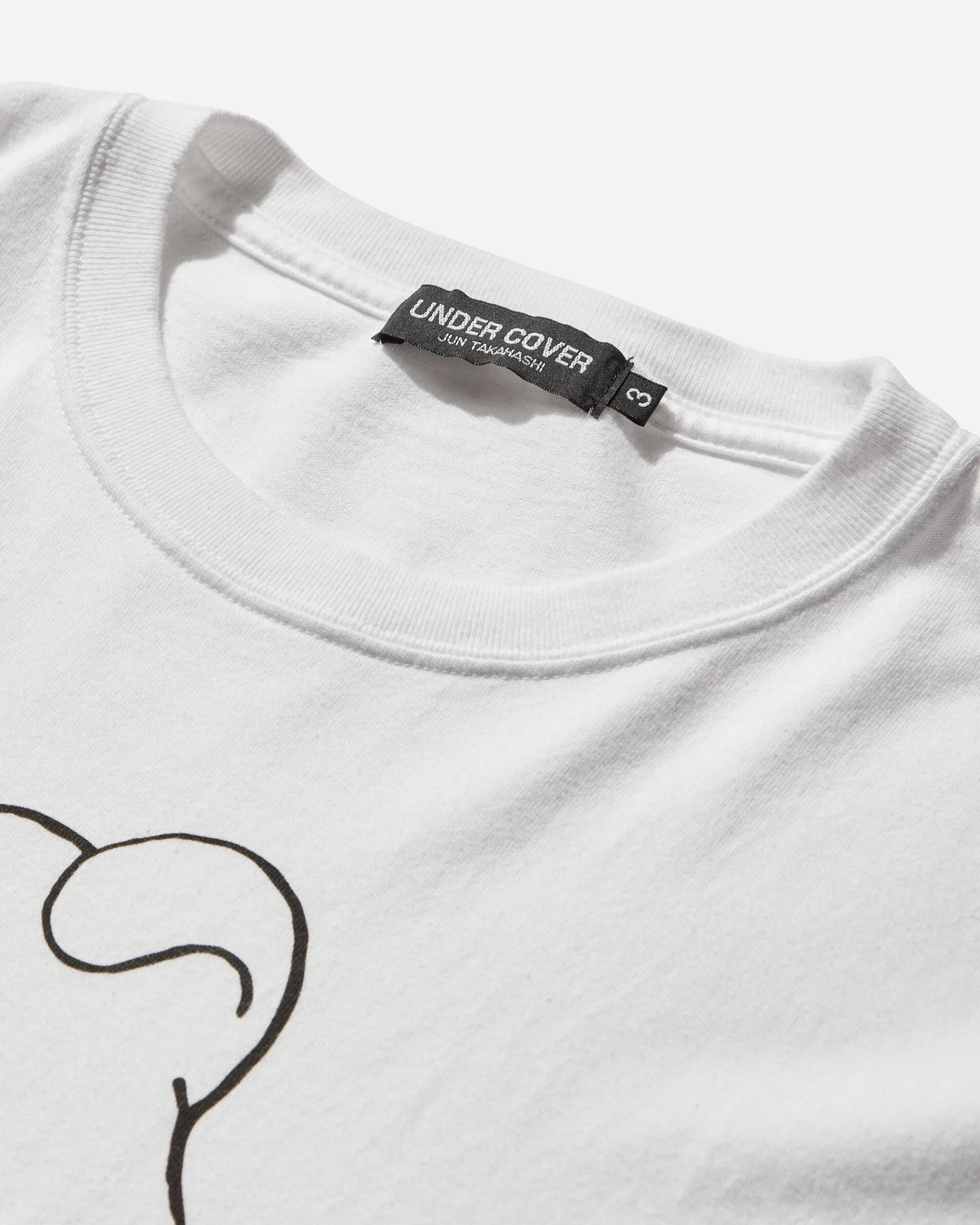 Undercover T-Shirts^Men's Teddy Bear Signature T-Shirt White