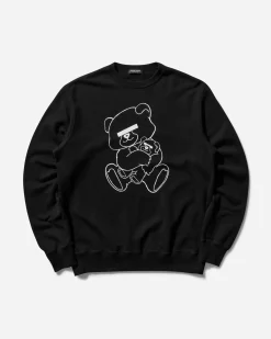 Undercover Sweatshirts^Men's Teddy Bear Signature Crewneck Sweatshirt Black