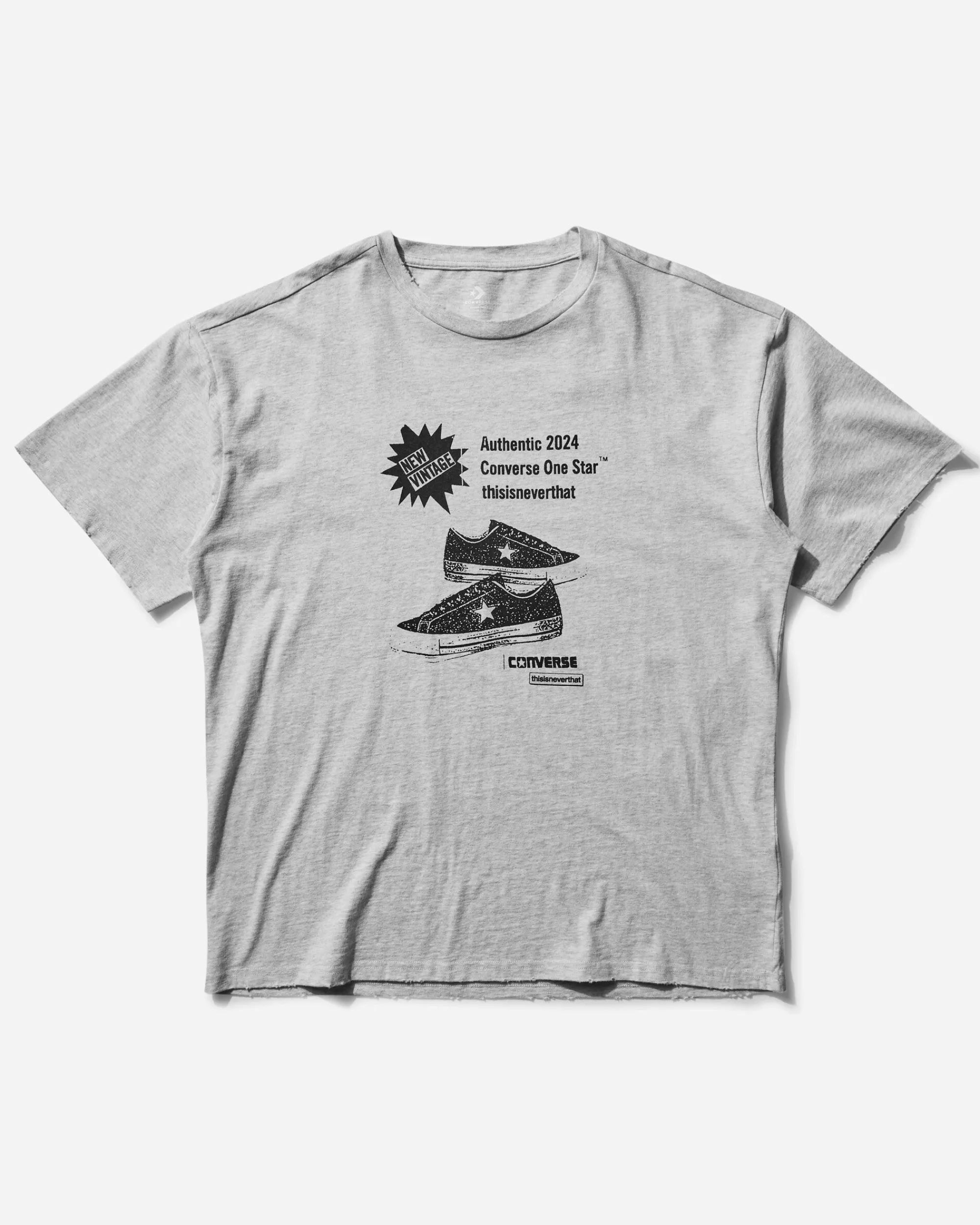 Converse T-Shirts^Men's thisisneverthat Light Retro T-Shirt Grey Heather