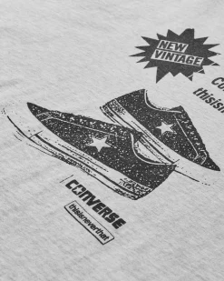 Converse T-Shirts^Men's thisisneverthat Light Retro T-Shirt Grey Heather