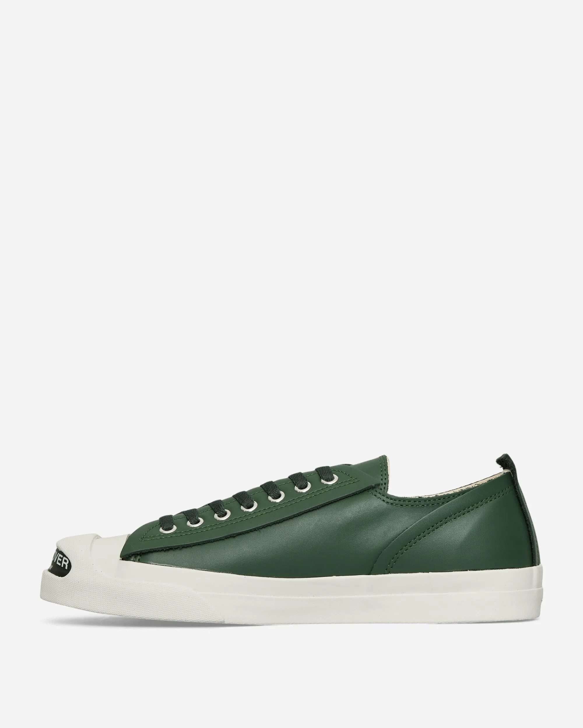 Undercover Sneakers·Low|Sneakers^Men's Toe Logo Leather Sneakers Green