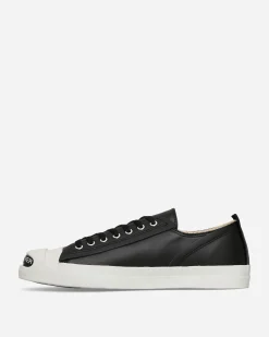 Undercover Sneakers·Low|Sneakers^Men's Toe Logo Leather Sneakers Black