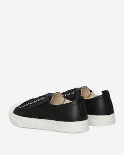 Undercover Sneakers·Low|Sneakers^Men's Toe Logo Leather Sneakers Black