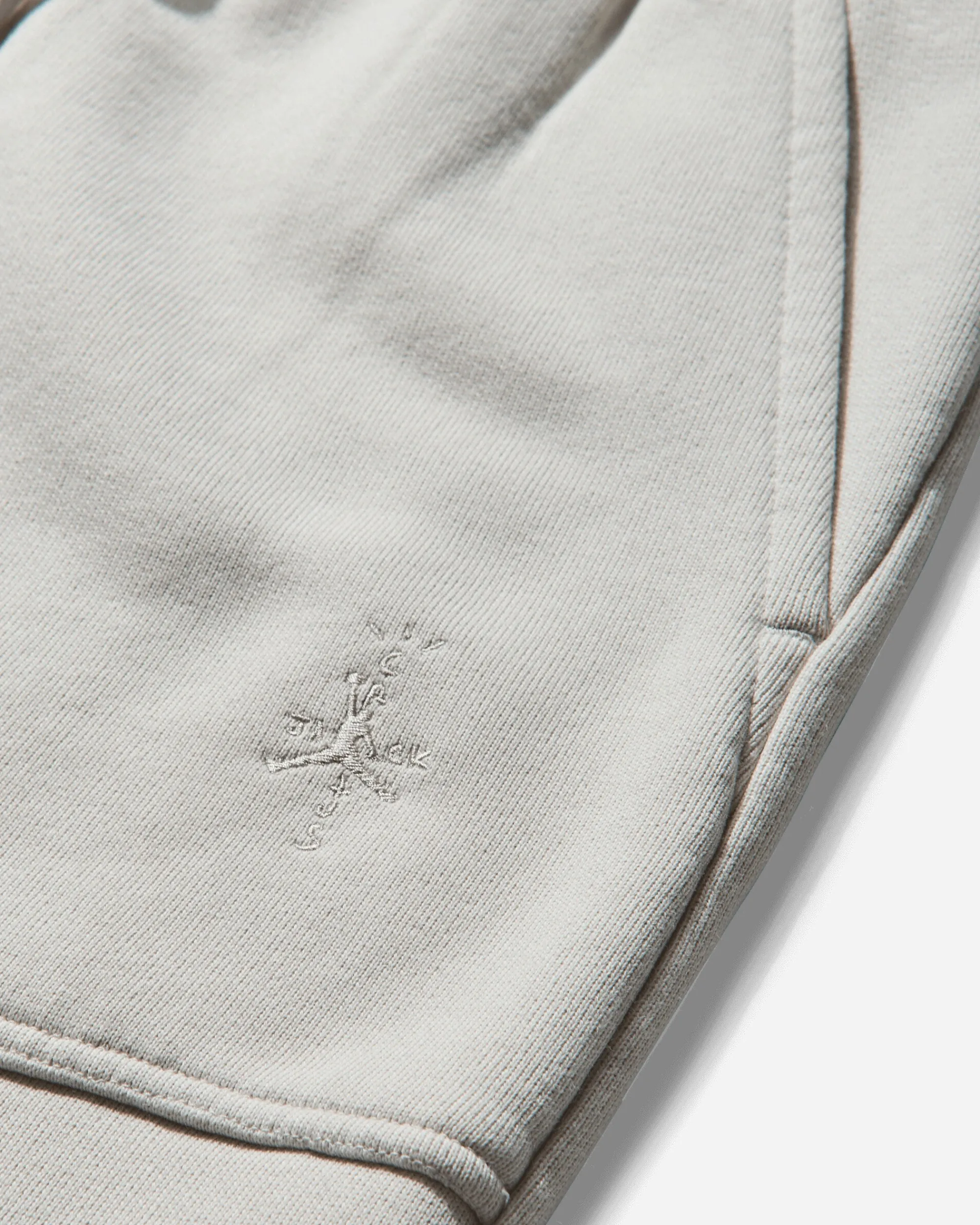 Nike Jordan Pants^Men's Travis Scott Fleece Pants Light Bone