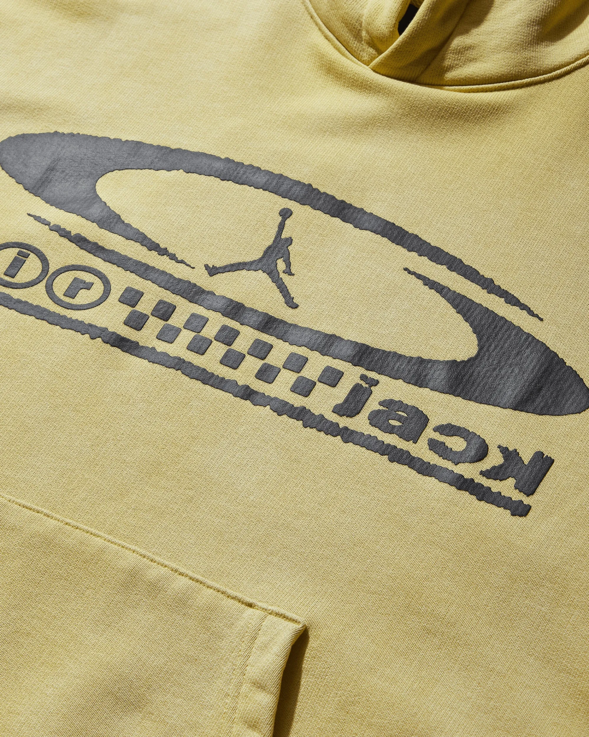 Nike Jordan Sweatshirts^Men's Travis Scott Pullover Hoodie Celery