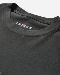 Nike Jordan T-Shirts^Men's Travis Scott T-Shirt Dark Smoke Grey