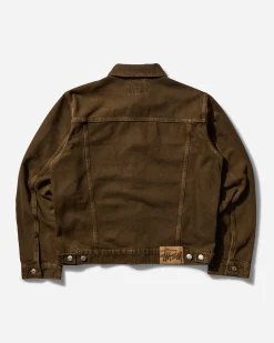 Stüssy Coats And Jackets|Coats And Jackets^Men's Trucker Denim Jacket Mushroom
